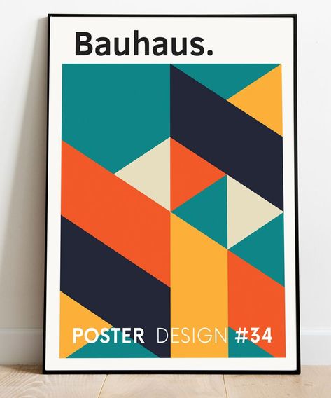 Modern Bauhaus Graphic Design, Bauhaus Website Design, Bauhaus Design Poster, Bauhaus Graphic Design, Bauhaus Poster Design, Bauhaus Interior Design, Bauhaus Posters, Bauhaus Interior, Bauhaus Geometric