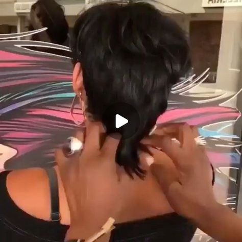 The Cut Life on Instagram: "THE KELLY CUT is a vibe!!   Learn the technique by @najahliketheriversalon named after @kells_sells at our next  CHOP UNIVERSITY course!! ✂️ (swipe)  Join us for a virtual look & learn on Monday, Nov. 23rd, 6PM-8PM EST  LINK IN BIO to register!! (TAG A STYLIST, space is limited) . . #thecutlife #najahliketheriver #najahonhair™️ #thekellycut™️ #shorthair #chopuniversity" Kelly Cut Hairstyle Black Women, Short Hair Mohawk, Cut Life, University Courses, Kelly Cut, Chemical Free, Natural Hair, Black Hair, Short Hair