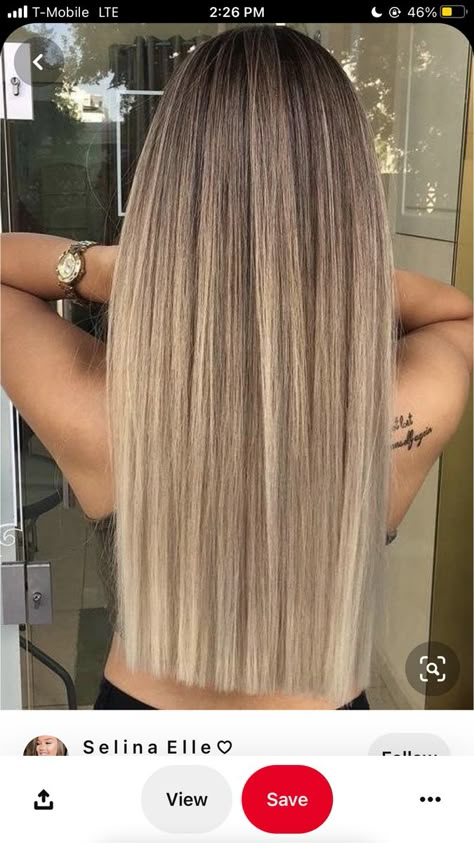 Highlights Brown Hair Balayage, Baby Blonde Hair, Balayage Straight Hair, Haircut Inspo, Hair Blond, Brown Hair Inspo, Ombre Hair Blonde, Hair Color Streaks, Brunette Hair With Highlights