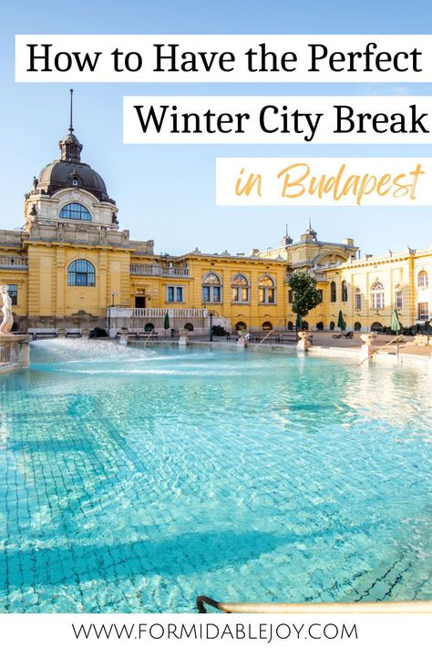 Budapest is more than worth visiting in the winter! With this guide, you'll discover top things to do, where to stay, and how to get the best out of your trip to this off-peak wonderland. All you need to know about winter city breaks in Budapest, Hungary is right here! Budapest Winter, Winter City Break, 2 Days Trip, Thermal Baths, European City Breaks, Bus Route, Winter City, Budapest Hotel, Travel Around Europe