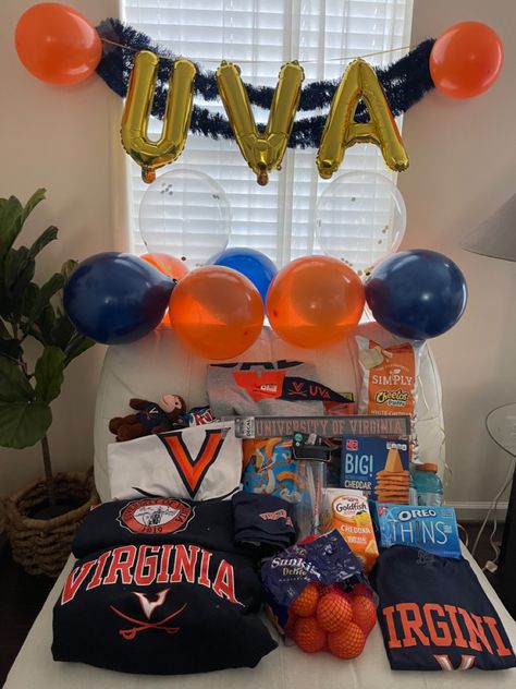 University of Virginia (UVA) college acceptance decorations Uva University Of Virginia Aesthetic, College Acceptance Party, University Of Virginia Aesthetic, Uva Aesthetic, Uva Dorm, Uva Graduation, Uva University Of Virginia, University Acceptance, College Visits