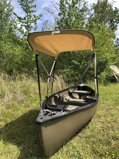 PRICES MAY VARY. protection from rain and sun, and weather in general easy on and off, so only use it when you need it easy assembly and installation flexible installation paramaters mounts to virtually any canoe or kayak We are Cypress Rowe Outfitters. Our mission is to make your outdoor experience better. This is how this product does that. protection from rain and sun, and weather in general easy on and off, so only use it when you need it easy assembly and installation flexible installation Canoe Storage, Canoe Accessories, Kayak Trailer, Sun Shade Canopy, Recreational Kayak, Boat Shed, Bushcraft Gear, Kayak Camping, Lure Making