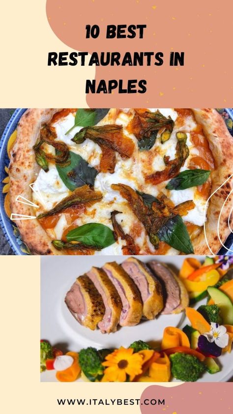 10 Best Restaurants in Naples Italy - Pizza, Pasta, Desserts, Sushi... Pizza Sushi, Pasta Restaurants, Italy Restaurant, Best Vegan Restaurants, Best Italian Restaurants, Dinner Places, Dinner Restaurants, Pasta Pizza, Pasta Plates