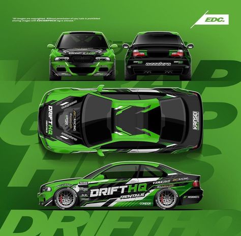 Drift Livery Ideas, Nascar Stickers, Car Livery, M3 E46, Cool Wraps, Car Sticker Design, Airplane Fighter, Real Racing, Vehicle Wrap