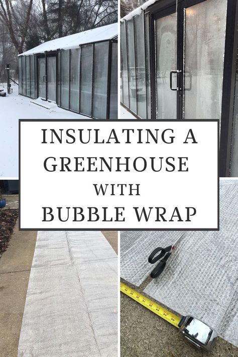 Owning a greenhouse is a lot of work, and it can be very costly, especially when it comes to heating it. This is where insulating a greenhouse with bubble wrap can save you a lot of money, especially over the winter time! Keep reading so I can show you exactly how I insulated mine with bubble wrap. I’ll also share a few considerations to keep in mind to ensure success. Greenhouse Insulation Bubble Wrap, Greenhouse Insulation Ideas, How To Winterize A Greenhouse, How To Insulate A Greenhouse, Greenhouse Winter Gardening, Hot House Greenhouse Diy, Heating A Greenhouse Without Electricity, Greenhouse Insulation, Allotment Planning