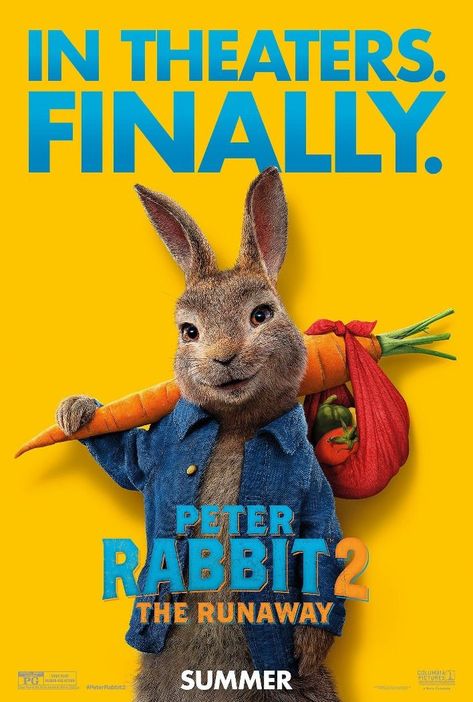 Peter Rabbit 2 The Runaways Film, Popular Ads, Rose Byrne, The Runaway, Image Film, Tv Program, Tv Series Online, Digimon Adventure, Columbia Pictures