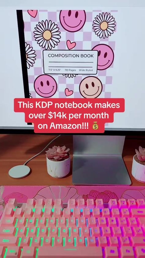 This composition notebook makes over $14k per month on Amazon with KDP!!! Comment KDP to learn how you can too! 💰 #amazonkdp #amazonkdptutorial #amazonkdpcreator #amazonkdppaperback #amazonkdptips #amazonkdp seller #kdp #kdpamazon #kdpamazonprinting #kdpamazonbiz #kdpamazoncreator #amazonkdptips #amazonkdpseller #women #womensupportingwomen #womenempowerment #womeninbusiness #womenbusinessleaders #passiveincome #workfromhome #workfromanywhere #notebooks #journals #affirmations #journals #notebo Legit Online Jobs, Start Online Business, Best Online Jobs, Make Money Today, Amazon Kdp, Social Media Success, Online Jobs From Home, Fantasy Comics, Unique Book