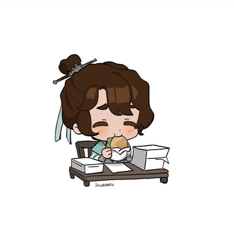 scum villian Shang Qinghua Icon, Svsss Icon, Svsss Chibi, Mxtx Stickers, Mxtx Icons, Shang Qinghua, Master Oogway, Nothing But Trouble, Scum Villain