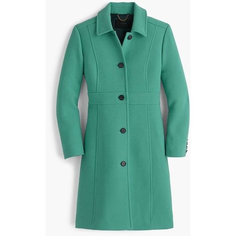 J.Crew Double-Cloth Lady Day Coat With Thinsulate (£385) ❤ liked on Polyvore featuring outerwear, coats, button coat, j crew coats, fitted coat and blue coat Winter Coat Png, Lady Day Coat, Jcrew Coat, Fitted Coat, Blue Coat, Blue Coats, Woolen Coat, Leather Sleeve, Wardrobe Style