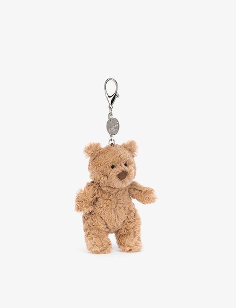 Discover great products at the best prices at Dealmoon. Jellycat Bartholomew Bear soft charm. Price:$20.00 at Selfridges Jellycat Keychain, Bartholomew Bear, Stuffed Cat, Embroidered Face, Cat Keychain, Cute Stuffed Animals, Birthday Wishlist, Farm Yard, Christmas Wishlist