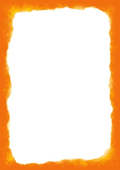 Orange Frame Border, Border Frame Png, Border Frame, Frame Png, Page Borders, Orange Design, Frame Clipart, Orange Background, Shades Of Orange