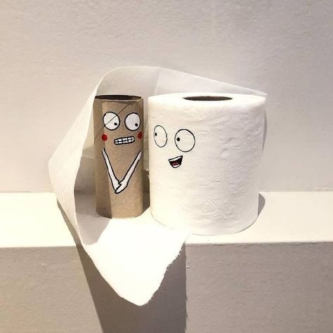 Toilet Paper Art, Toilet Paper Rolls, Hoco Proposals Ideas, Prom Proposal, Funny Illustration, Highschool Aesthetic, Homecoming Proposal Ideas, Organic Modern Decor, Paper Rolls