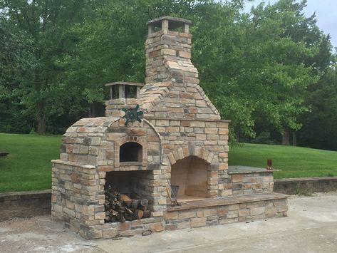 Wood-Fired Outdoor Brick Pizza Oven by BrickWood Outdoors