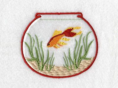 Embroidery Fish, Hoop Embroidery Designs, Fish Bowls, Embroidery Stitches Beginner, Embroidery Hoop Crafts, Hand Embroidery Patterns Flowers, Hoop Embroidery, Diy Embroidery Patterns, Basic Embroidery Stitches