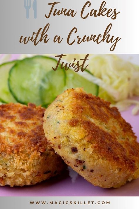 Air Fryer Crusted Tuna Cakes Recipe - Magic Skillet Grilled Tuna Steaks Recipes, Classic Tuna Salad Recipe, Tuna Cakes Recipe, Chocolate Chip Bread Pudding, Grilled Tuna Steaks, Classic Tuna Salad, Tuna Steak Recipes, Beef Sandwich Recipes, Italian Beef Sandwiches