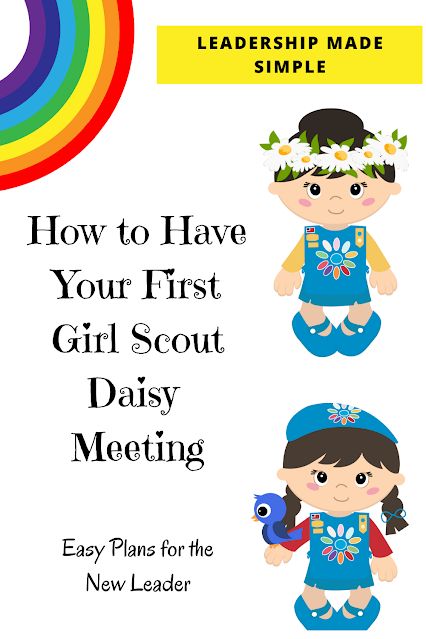 Your Very First Girl Scout Daisy Meeting First Daisy Troop Meeting Ideas, Daisy Troop First Meeting Activities, Daisies First Meeting, 1st Daisy Meeting Ideas, Daisy First Meeting Ideas, Daisy Scout Meeting Ideas, Daisy Meeting Ideas Activities, Girl Scout Introduction Activity, First Girl Scout Meeting Ideas