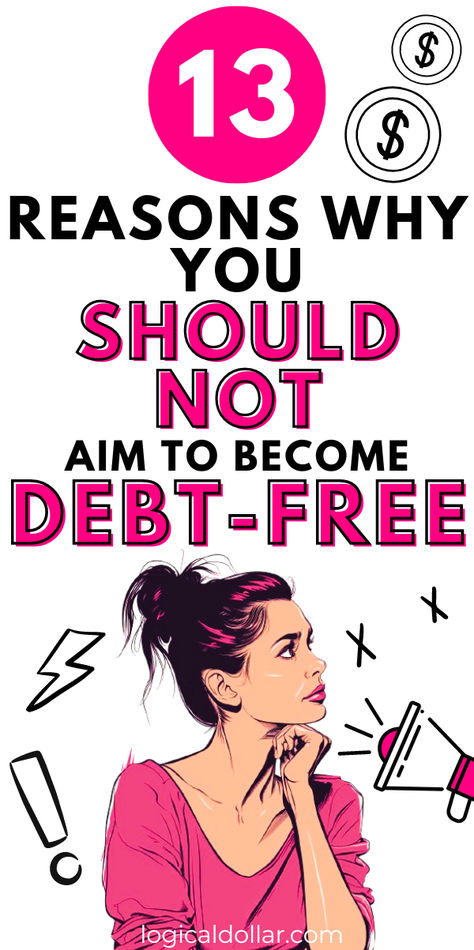 Discover the advantages and disadvantages of being debt-free and why it maybe shouldn't be your main financial plan. Learn what financial goals you should aim for instead and get practical tips on how to get out of debt. Perfect for those looking to set realistic financial goals and manage their finances better! How To Get Out Of Debt Fast, No Debt, Cash Budget Envelopes, Financial Plan, Out Of Debt, Advantages And Disadvantages, Cash Envelope, Smart Solutions, Get Out Of Debt