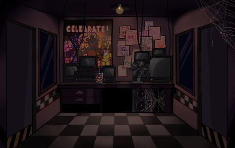 Fnaf Security Room, Fnaf Bloxburg, Fnaf Aesthetic, Security Room, Roller Skating Rink, Atari Games, Cabbage Patch Dolls, Freddy Fazbear, Roller Skating