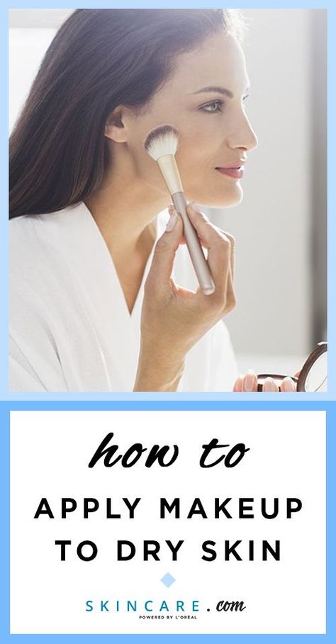 Makeup Tips For Dry Skin, Skin And Makeup, Smooth Makeup, Natural Beauty Routine, Dry Skin Makeup, Dry Skincare, Watercolor Lotus, Foundation For Dry Skin, Best Skin Care Routine