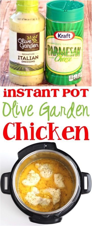 Instapot Chicken Recipes, Instant Pots, Simple Crockpot, Olive Garden Chicken, Instapot Meals, Olive Garden Recipes, Chicken Parmesan Recipe, Pot Dinners, Pressure Pot