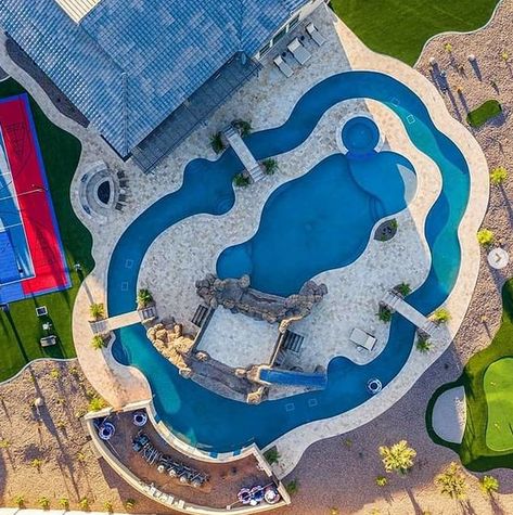 Backyard Lazy River, Lazy River Pool, Dream Backyard Pool, Pools Backyard Inground, Lazy River, Luxury Pools, Dream Pools, Swimming Pools Backyard, Swimming Pool Designs