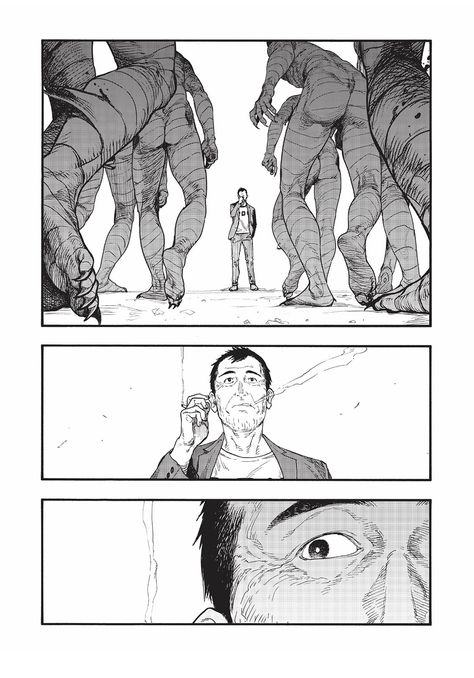 Ajin Manga Panels, Dynamic Comic Panels, Manga Page Reference, Ajin Manga, Storyboard Examples, Graphic Novel Illustration, Comic Book Layout, Storyboard Illustration, Animation Storyboard