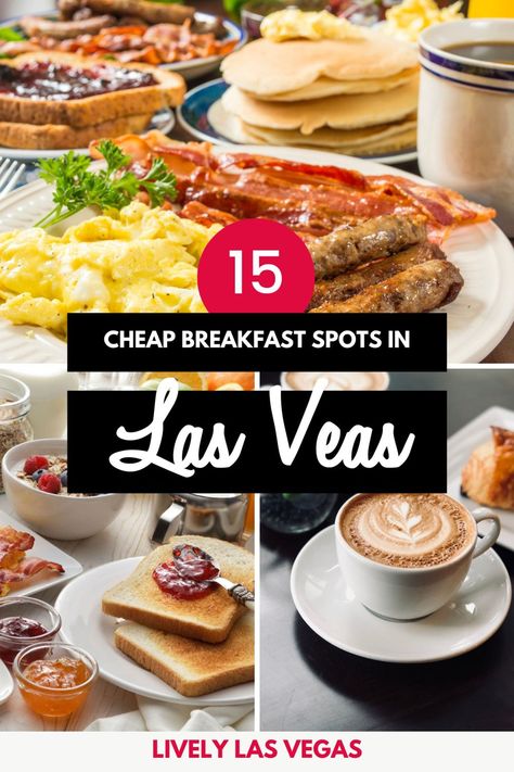 Looking to save a couple of bucks on food but still get a delicious meal? Check out some of the best places to get cheap breakfast in Vegas! Best Breakfast In Las Vegas, Breakfast In Vegas, Las Vegas Cheap Eats, Breakfast Las Vegas, Breakfast In Las Vegas, Las Vegas Breakfast, Las Vegas Brunch, Vegas Breakfast, Cheap Breakfast