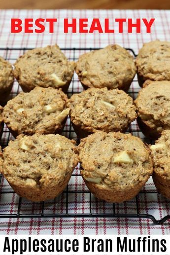 Bran Applesauce Muffins, Bran Muffins For Diabetics, All Bran Muffins Recipe With Applesauce, High Fiber Bran Muffins, Healthy Fiber Muffins, Fluffy Bran Muffins, All Bran Cereal Recipes, Fibre One Cereal Recipes, Recipes Using Bran Flakes Cereal