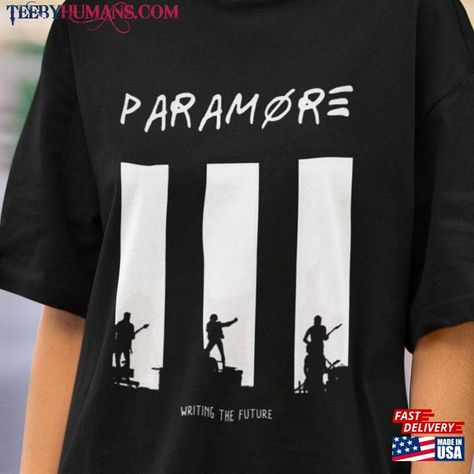 Paramore Band Shirt Hayley Williams Merch Tour Classic Unisex Check more at https://teebyhumans.com/product/paramore-band-shirt-hayley-williams-merch-tour-classic-unisex/ Paramore Band, Tour Merch, Hayley Williams, Band Shirt, Paramore, Band Shirts, Band, Sweatshirts