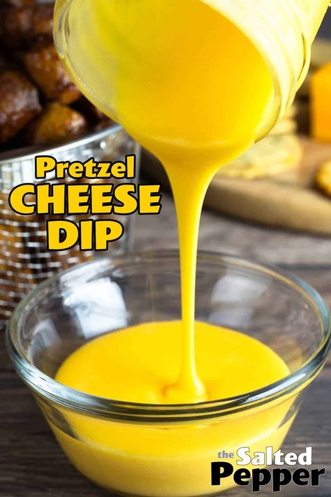 Pretzel Cheese Dip Recipe Pretzel Cheese Dip, Liquid Cheese, Dressing Salad, Cheese Dip Recipe, Pretzel Cheese, Diy Mixes, Cheese Dip Recipes, Homemade Mixes, Ninja Recipes