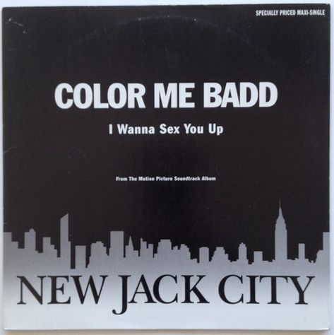 New Jack City, Color Me Badd, Motion Picture, Soundtrack, Color Me, Vinyl, Color