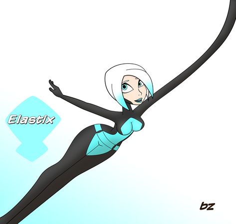 Another returning OC: Elastix, Future Elastic Lass Super Suit, Work Friends, I Feel Good, Present Day, Detailed Image, Peace Gesture, Digital Artist, How To Look Better, Cool Designs