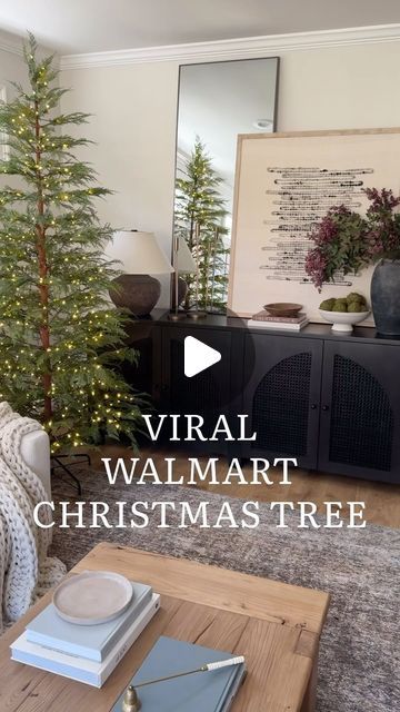 Jhackleen Boychew on Instagram: "🔗Comment SHOP for links- ✨VIRAL✨ Walmart Christmas tree under $180 🎄💃🏼-- it's SO GOOOOD!

🔔Follow for more holiday finds! - The best holiday decor sells out long before Christmas! 

#walmart #walmartfinds #christmastree #holidaydecor" Viral Christmas Tree, Where To Put Christmas Tree, Slim Tree Decorating Ideas, 2 Christmas Trees In Living Room, Slim Christmas Tree Ideas Decorating, Walmart Christmas Tree, Texas Christmas Tree, Walmart Christmas Trees, Walmart Christmas