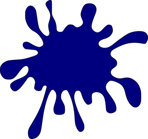 Ink Blue Splat - Free vector graphic on Pixabay Paintball Cake, Paint Splats, School Wall Art, Birthday Events, Image Icon, Paint Splash, Art Party, Cartoon Images, Cricut Projects Vinyl