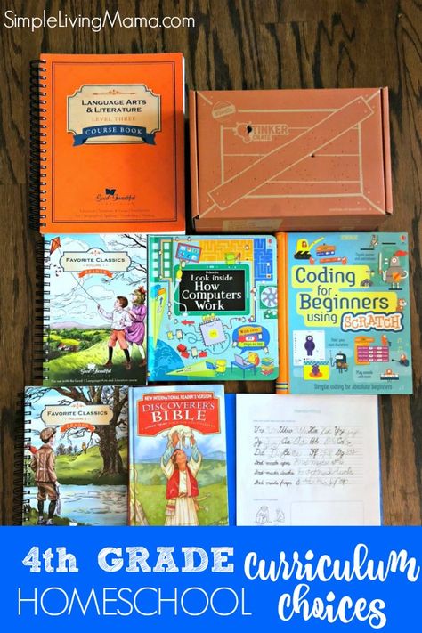 Elementary Homeschool Curriculum Choices - Simple Living Mama Second Grade Homeschool, 4th Grade Homeschool, Homeschool Subjects, Elementary Homeschool, Elementary Stem, Homeschool Science Curriculum, Stem Elementary, Free Homeschool Curriculum, Homeschool Field Trips