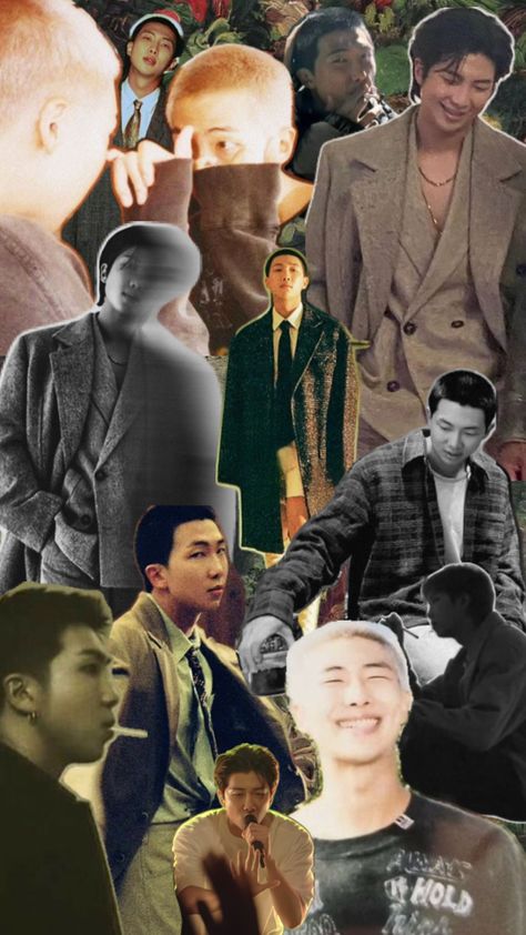 Rm Collage, Rm Namjoon, Bts, Collage, Quick Saves