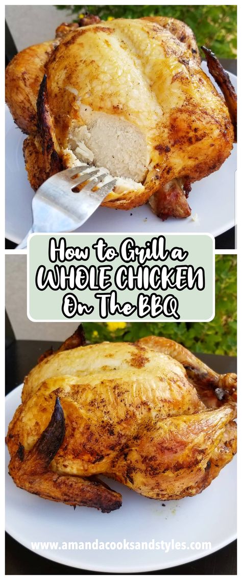 Barbecue Whole Chicken On Grill, How To Cook A Whole Chicken On The Grill, Whole Roasted Chicken On The Grill, Whole Chicken On Grill Recipes, Whole Chicken Over Campfire, Grilling A Whole Chicken On A Gas Grill, Whole Chicken On Charcoal Grill, Whole Barbeque Chicken, Whole Bbq Chicken On The Grill