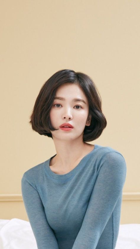 Shot Hair, Korean Haircut, Korean Short Hair, Hye Kyo, Asian Short Hair, Shot Hair Styles, Permed Hairstyles, Hair Reference, Korean Hairstyle