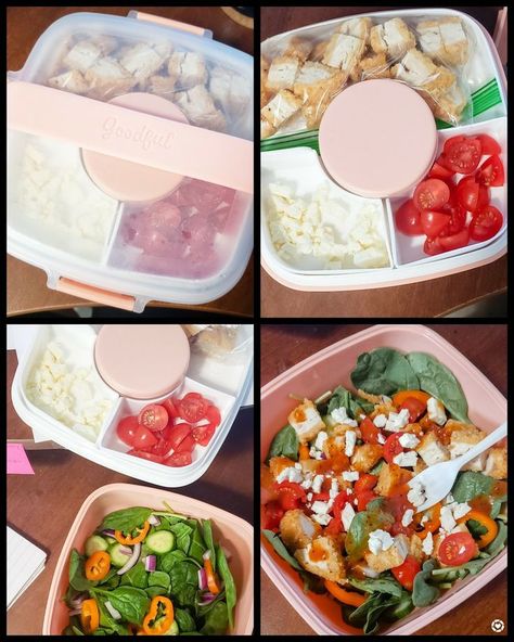 / Salad Container / Back to School / School Lunch / Work Lunch / Pack Lunch / Salad Lunch / Bento Box / Salad Bento, Salad Lunch Box, Lunch Work, Salad Lunch, Lunch Bento, Lunch Salad, Salad Container, Perfect Lunch, School School