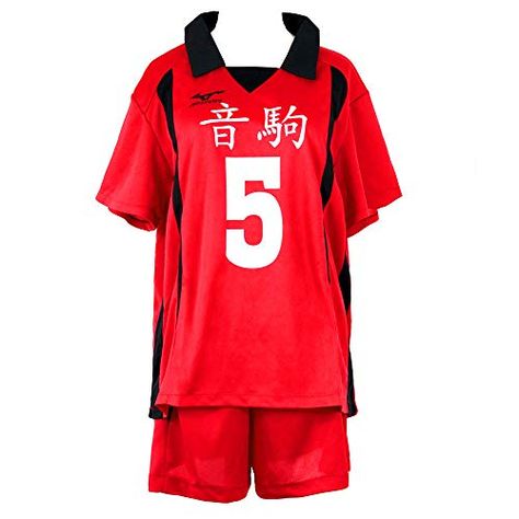 CHLOBLOM Kozume Kenma Costume Kuroo Tetsurou Cosplay Nekoma High School Volleyball Uniform for Adult and Kids CHLOBLOM Nekoma Uniform, Haikyuu Merch, Volleyball Boys, Volleyball Uniform, High School Volleyball, Sports Halloween, Haikyuu Cosplay, School Volleyball, Park Workout