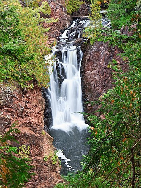 COPPER FALLS STATE PARK 36764 Copper Falls Road Mellen, Wisconsin   54546 Copper Falls State Park Wisconsin, Conservation Corps, Copper Fall, Wisconsin State Parks, Civilian Conservation Corps, Fall Getaways, Lava Flow, Family Getaways, Travel Bucket