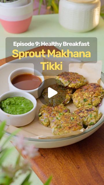 576K views · 16K likes | Sumit & Priyanka kapoor on Instagram: "Episode 9 of Healthy breakfast  Sprouts Makhana Tikki : Some Recipes are just surprisingly good and this one is that one recipe..when we made this recipe and tasted for first time, we instantly knew that we have to share this with our Dillifoodies community.  You people have tried our recipes and we love it when you share pictures with us, just before posting this reel, one of you shared a hearty note with Sattu ke tikki photos, so big thank you to all of you and ❤️ emoji from us  Drop a “ I tried “in comemnts if you have tried any of our recipe and if possible write the number if recipes you have tried , like “ I tried 3 “ or 2 if you have tried  Would love to hear from you all  #healthyfood #healthybreakfast #breakfastideas Healthy Tikki Recipe, Sprouts Snacks, Healthy Breakfast Recipes Indian, Tikki Recipes, Sprouts Recipes Indian, Healthy Indian Breakfast, Wholesome Breakfast, Indian Appetizers, Breakfast Recipes Indian