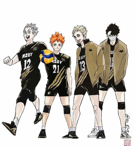 Msby Haikyuu Team, Hair Style Korea, Haikyuu Karasuno, Haikyuu Kageyama, Haikyuu 3, Bleach Manga, Haikyuu Manga, Haikyuu Characters, Haikyuu Fanart