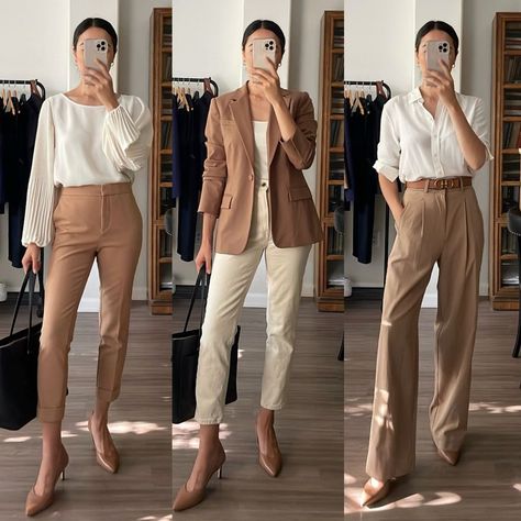 lifewithjazz on LTK Conference Outfit, Meeting Outfit, Look Office, Corporate Attire, Business Outfits Women, Corporate Outfits, Business Casual Outfits For Work, Smart Casual Outfit, Stylish Work Outfits