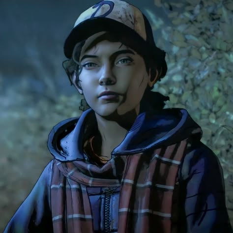 Clementine Twdg Icons, Luke Twdg Icons, Clementine Season 3, Clementine Twd Pfp, Clementine Pfp, Twdg Pfp, The Walking Dead Clementine, Twdg Icons, Twdg Aesthetic