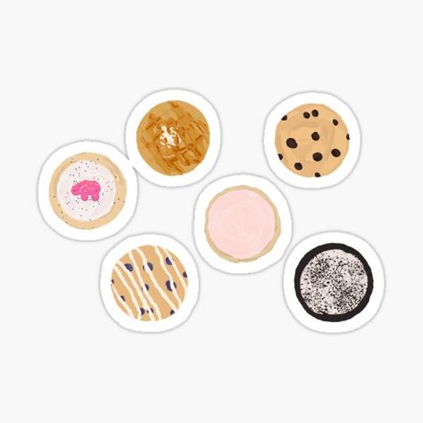 "box of cookies" Sticker by holla- | Redbubble Sticker Cookies, Cookies Sticker, Box Of Cookies, Cookie Drawing, Blueberry Crumb Cake, Crumble Cookie, Animal Cracker, Crumble Cookies, Milk Chocolate Chip Cookies