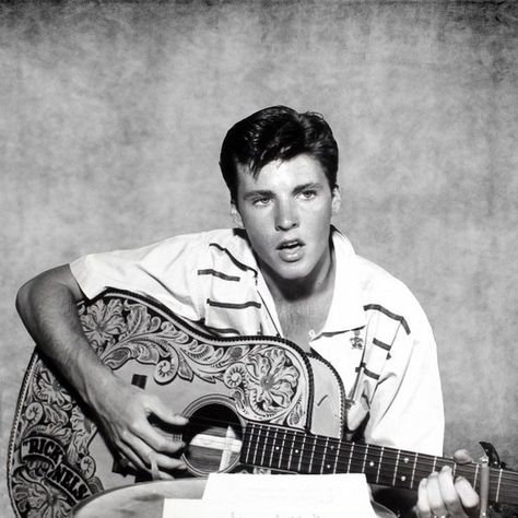 Ricky Nelson... James Darren, 50s Rock And Roll, Mike Brant, Scott Baio, Ricky Nelson, Billy Boy, Rock N’roll, Dean Martin, John Wayne