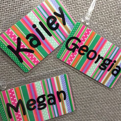 Girls Hockey, Tag Ideas, Summer Bag, Bag Tag, Beach Bags, Luggage Tag, Bag Tags, Luggage Tags, Beach Bag