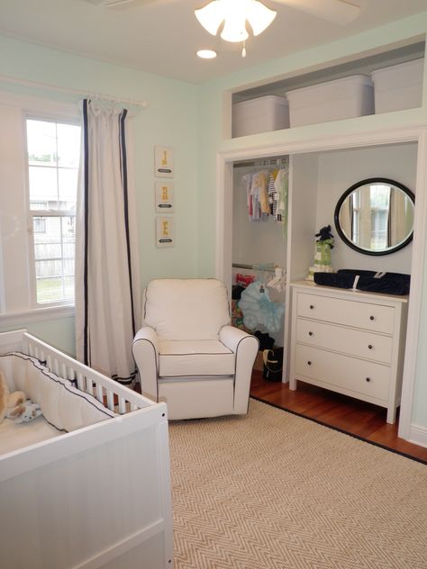 Dresser in closet ideas