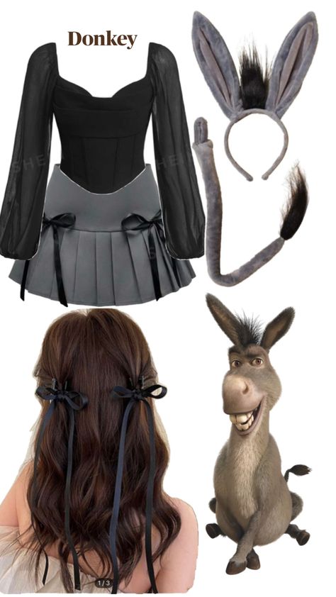 Donkey Vision Board Donkey Costume, Womens Costume, Costumes For Women, Vision Board, Halloween Costumes, Halloween